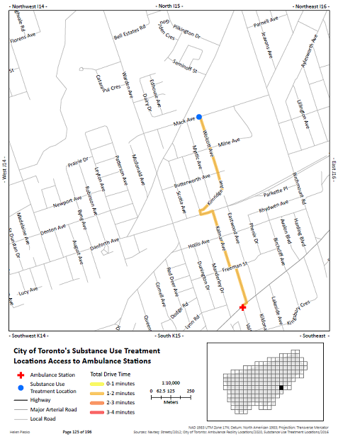 TO Substance Use Treatment and Ambulance Stations Notebook by Helen Plesko