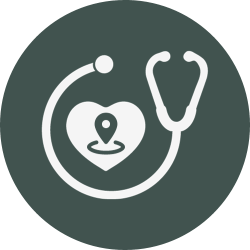 Healthcare Industry Icon on Home Page